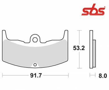 SBS -jarrupalat, ceramic, 552HF