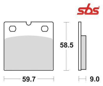 SBS -jarrupalat, ceramic, 554HF