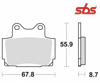 SBS -jarrupalat, sinter taka, 570LS