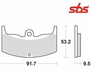 SBS -jarrupalat, ceramic, 571HF