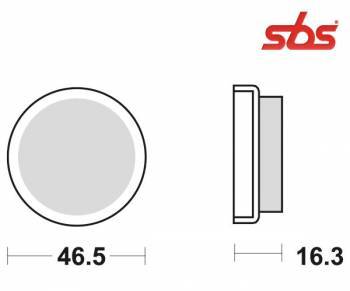 SBS -jarrupalat, ceramic, 576HF