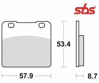 SBS -jarrupalat, ceramic, 577HF