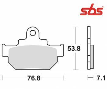 SBS -jarrupalat, ceramic, 581HF