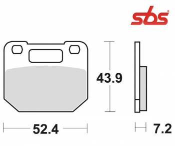 SBS -jarrupalat, ceramic, 587HF