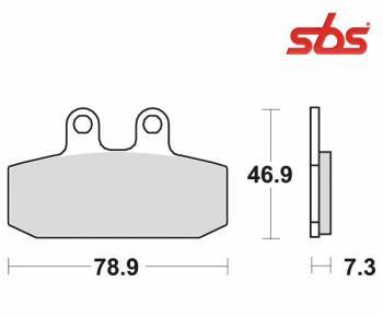 SBS -jarrupalat, ceramic, 588HF