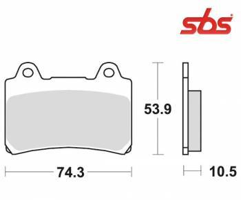 SBS -jarrupalat, sinter taka, 590LS