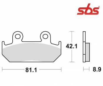 SBS -jarrupalat, ceramic, 593HF