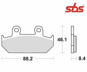 SBS -jarrupalat, sinter, 600HS