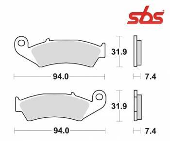 SBS -jarrupalat, ceramic, 603HF