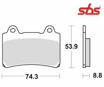 SBS -jarrupalat, ceramic, 613HF
