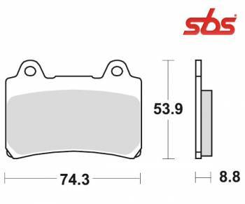 SBS -jarrupalat, sinter, 613HS