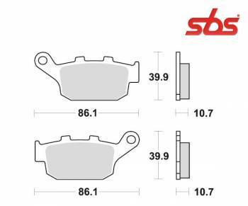 SBS -jarrupalat, ceramic, 614HF