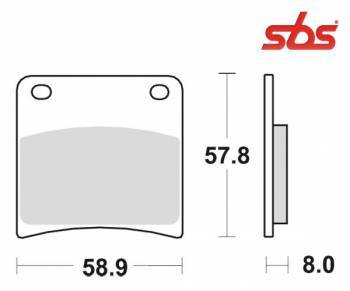 SBS -jarrupalat, sinter, 620HS