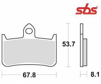 SBS -jarrupalat, ceramic, 622HF