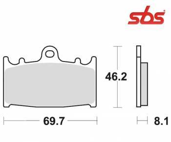 SBS -jarrupalat, sinter, 631HS