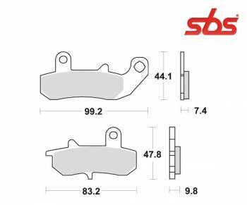 SBS -jarrupalat, sinter taka, 635LS