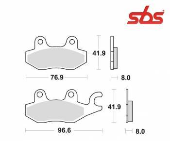 SBS -jarrupalat, sinter taka, 638LS