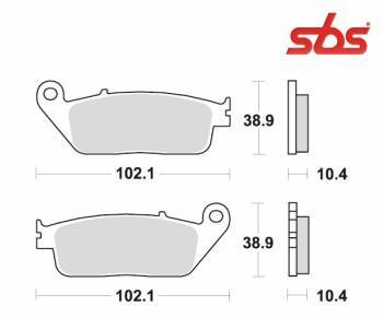 SBS -jarrupalat, sinter taka, 654LS