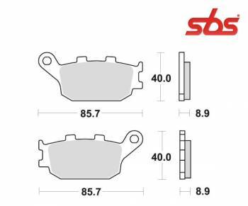 SBS -jarrupalat, sinter taka, 657LS