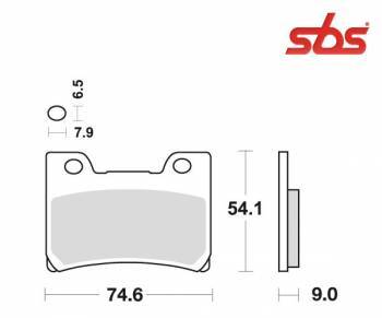 SBS -jarrupalat, sinter, 665HS