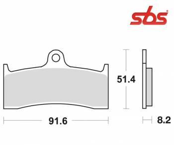 SBS -jarrupalat, ceramic, 676HF