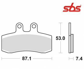 SBS -jarrupalat, ceramic, 681HF