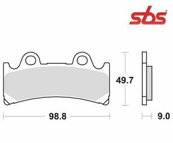 SBS -jarrupalat, ceramic, 683HF