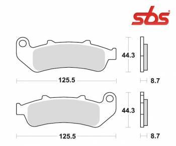 SBS -jarrupalat, sinter taka, 685LS