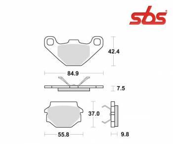 SBS -jarrupalat, ceramic, 692HF