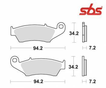 SBS -jarrupalat, ceramic, 694HF