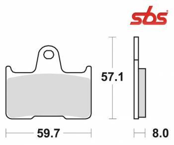 SBS -jarrupalat, sinter taka, 715LS