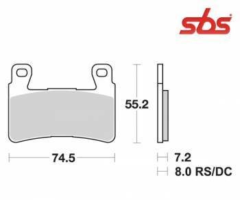 SBS -jarrupalat, sinter, 734HS