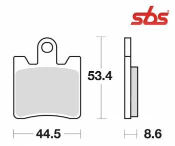 SBS -jarrupalat, sinter, 740HS