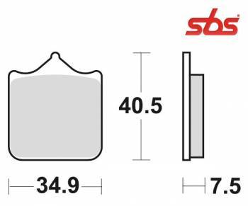 SBS -jarrupalat, sinter, 762HS