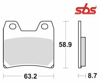 SBS -jarrupalat, sinter taka, 770LS