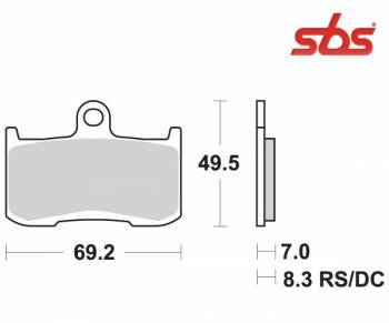 SBS -jarrupalat, sinter, 782HS