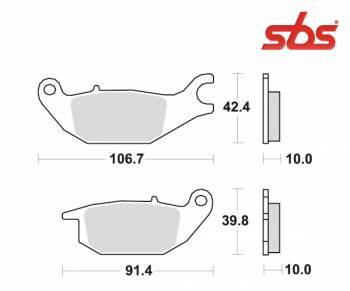 SBS -jarrupalat, ceramic, 784HF