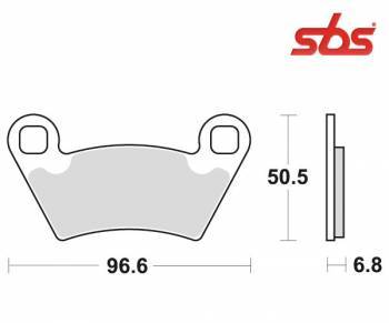 SBS -jarrupalat, ATV sinter, 800ATS