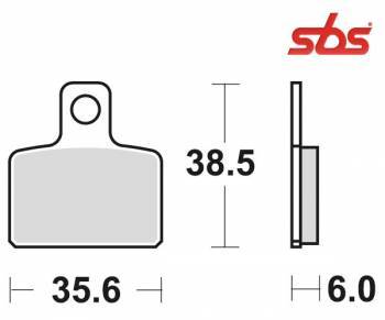 SBS -jarrupalat, ceramic, 803HF