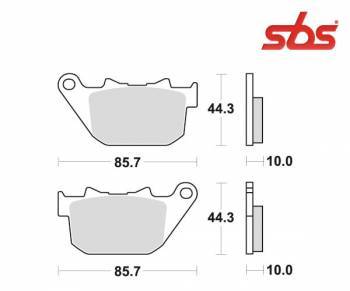 SBS -jarrupalat, sinter taka, 808LS