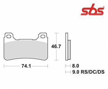 SBS -jarrupalat, sinter, 809HS