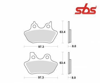 SBS -jarrupalat, sinter, 826HS