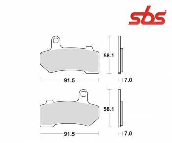 SBS -jarrupalat, sinter taka, 830LS