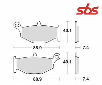 SBS -jarrupalat, sinter taka, 833LS