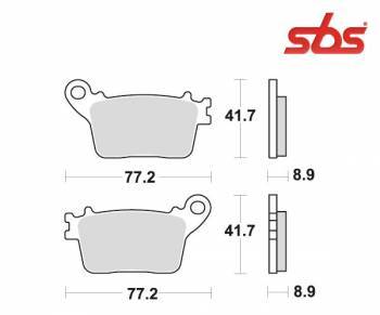 SBS -jarrupalat, sinter taka, 834LS