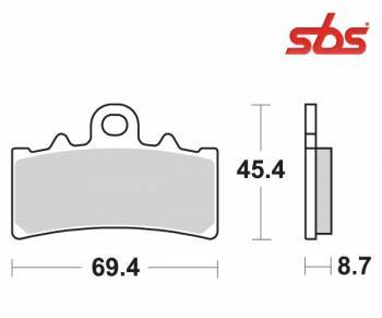 SBS -jarrupalat, ceramic, 877HF