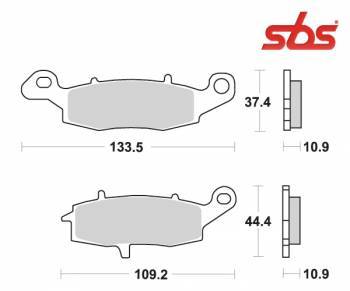 SBS -jarrupalat, sinter taka, 886LS