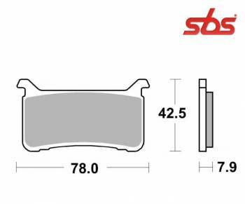 SBS -jarrupalat, dual carbon, 947DC