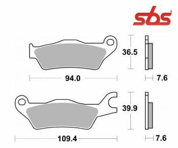 SBS -jarrupalat, ceramic, 951HF