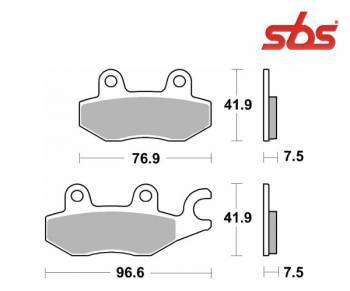 SBS -jarrupalat, dual carbon, 955DC